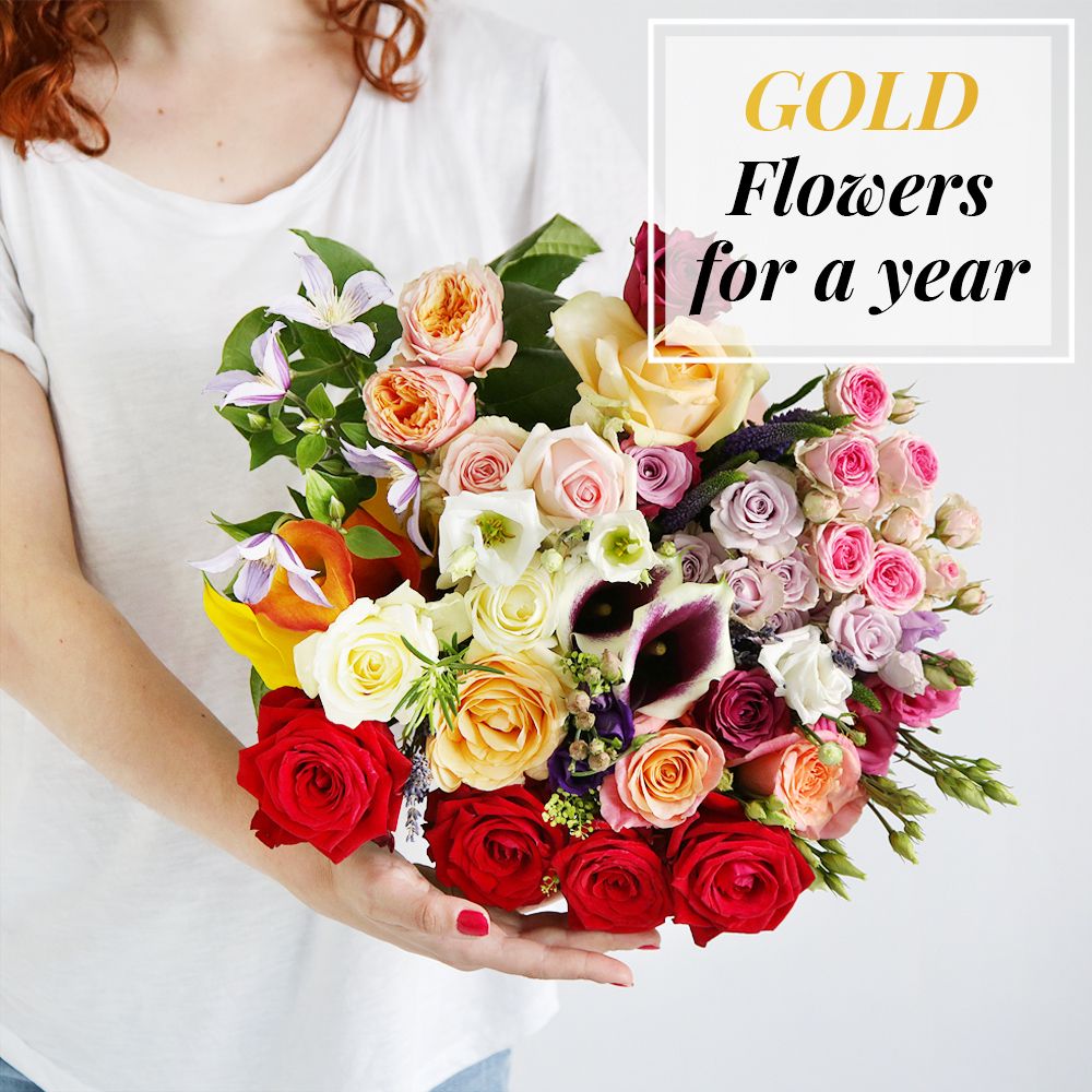 Flowers For A Year | Gold Collection