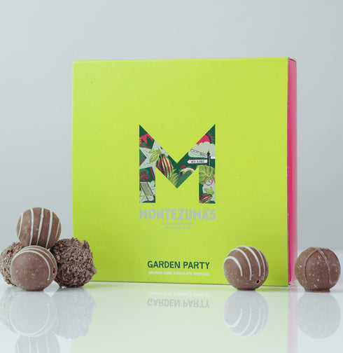 Montezuma 'Garden Party' vegan and organic truffle