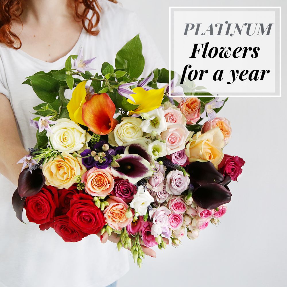 Flowers For A Year | Platinum Collection